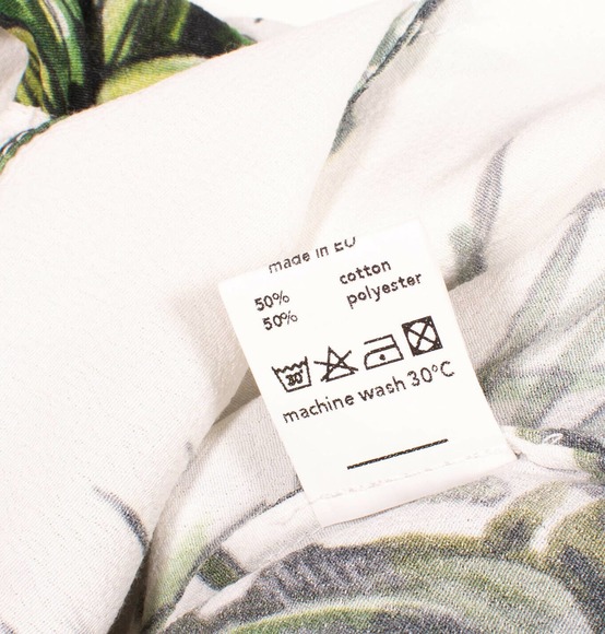 Tomcsanyi Plant Print Sleeveless Button Front Romper - Picture 5 of 5